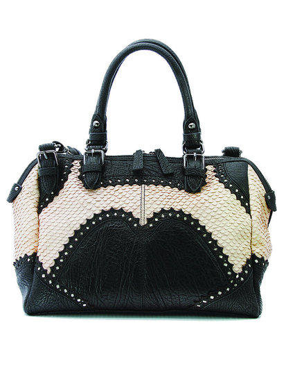 Vintage Cut Satchel